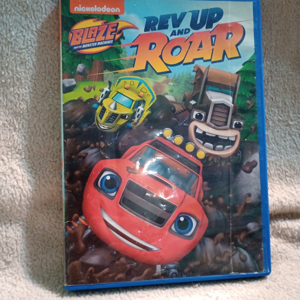 Blaze and the Monster Machines Rev Up and Roar DVD Nickelodeon Kids Show